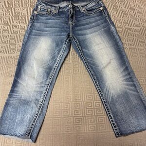 Miss Me size 31 crop jeans
